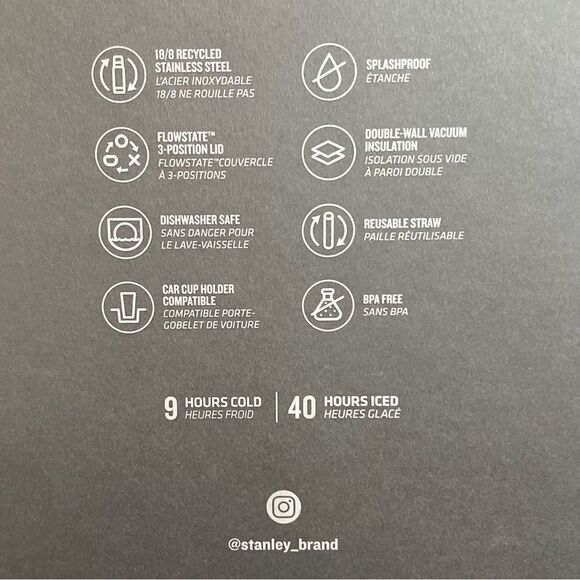 Stanley Deadly Damask the Halloween Quencher H2.0 Flowstate™ Tumbler 30 oz. NIB! - Picture 5 of 9